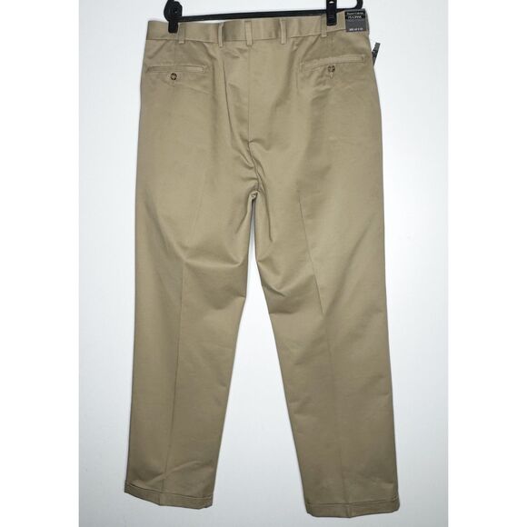 New JoS. A. Bank Travelers Brushed Twill Pant Wrinkle Resistant Mens Size 42x32 - Picture 2 of 8